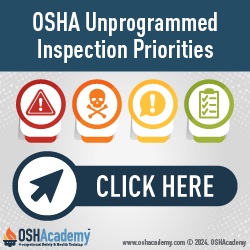 Infographic of OSHA Inspection Priorities