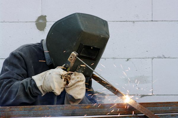 Welder exposed to possibly harmful fumes