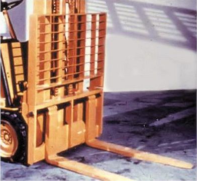 Forklift backrest