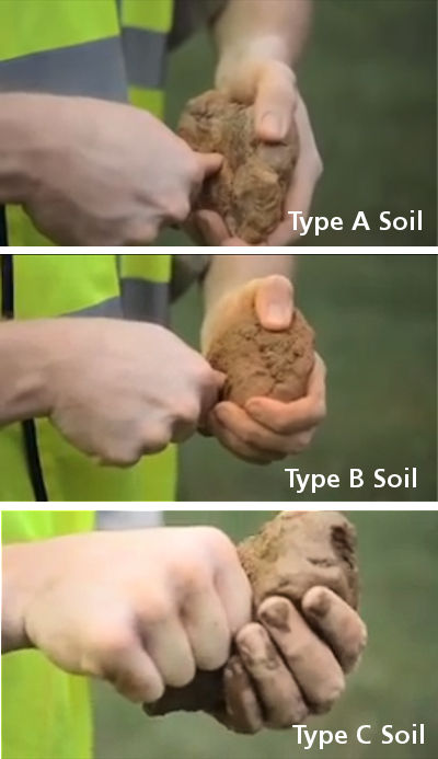 different soil types