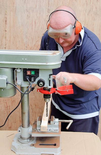 Worker using proper PPE for the job