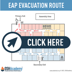 Fire Evacuation Floor Plan