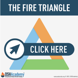 The Fire Triangle infographic