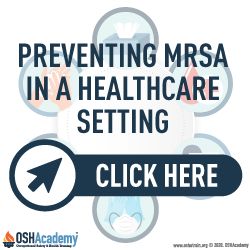 Listing of how to prevent MRSA in a healthcare setting