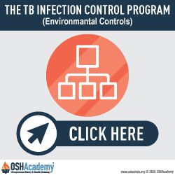 TB infection control program environmental controls