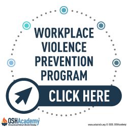 Suggestions for a workplace violence prevention program