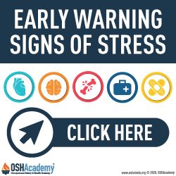 early warning signs of stress