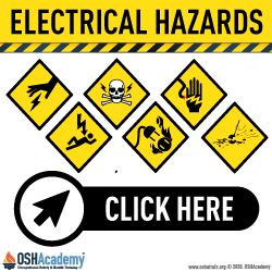 electrical hazards list in the healthcare setting