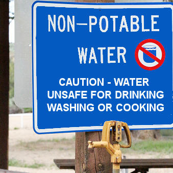 Non-potable water