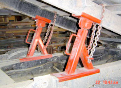 Safety blocks - osha photo.