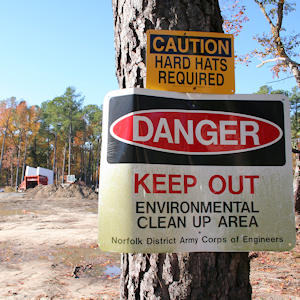 USACE signs