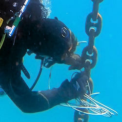 Underwater blasting - pd photo