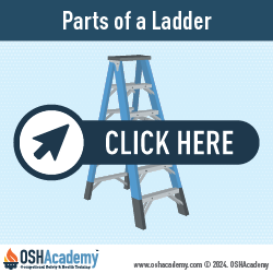 Geigle Safety Group Infographic for parts of a ladder