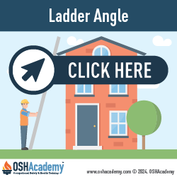 Infographic of Ladder Angle specifications