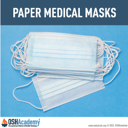 Small stack of Paper Medical Masks