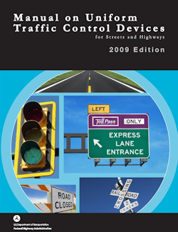 Cover image of the Manual on Uniform Traffic Control Devices.