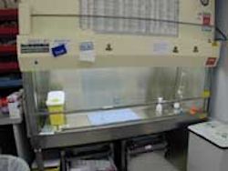 Biological safety cabinet.