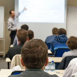 Image showing instructor conducting classroom training