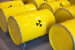 radioactive waste in barrels is not defined as solid waste