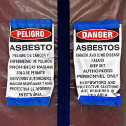 asbestos warning signs