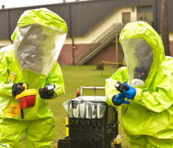 Workers in space where personal monitoring samples should be taken