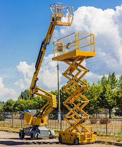 scissor lift and boom lift