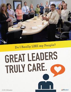 Image of a great leaders poster