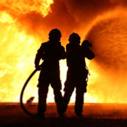 Image of firefighters