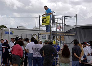 Safety committee receiving on the job training