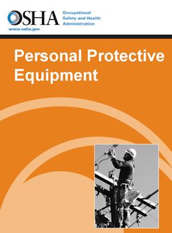 Cover page for OSHA Personal Protective Equipment Manual