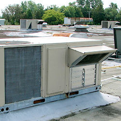 image of rooftop HVAC unit