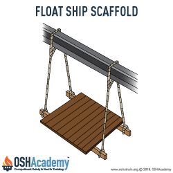Float (ship) scaffold
