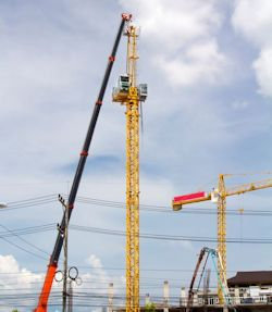 Tower crane assembly