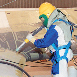 abrasive blasting