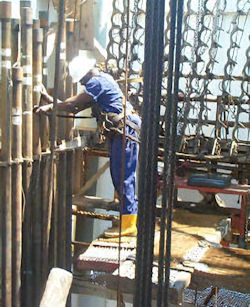 Worker on the monkeyboard