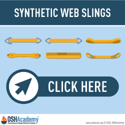 Infographic of Types of Synthetic Web Slings