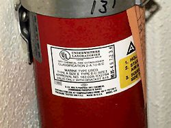 portable fire extinguisher